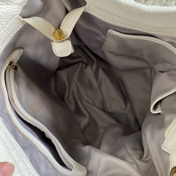 SOLD. Leather Hobo - Picture 3 of 6